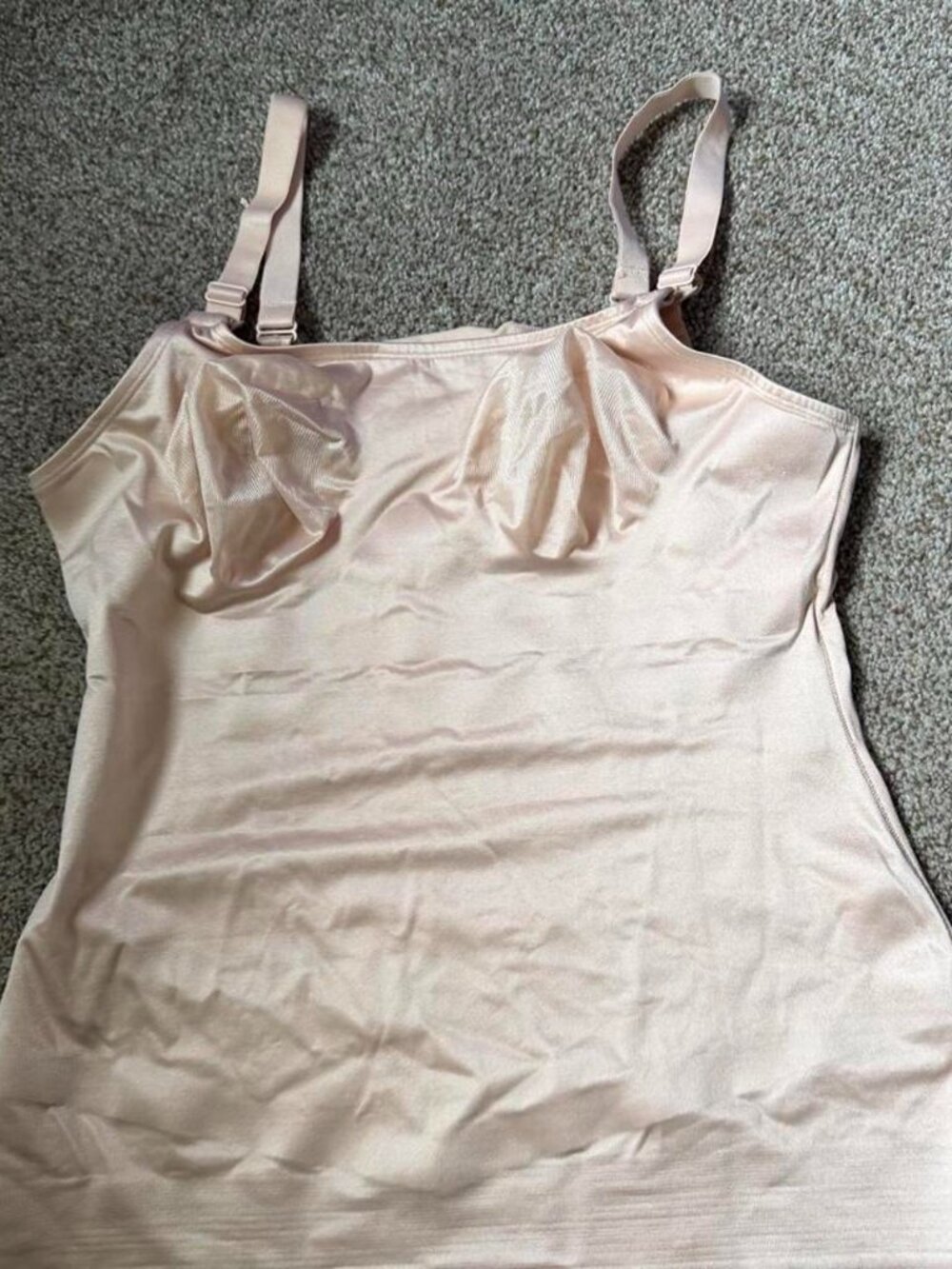 Ruby Ribbon Tan Shaping Cami, Size 40 Women's